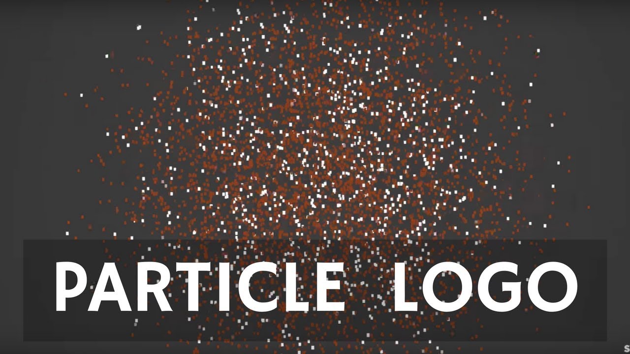 Motion 5: Particle logo