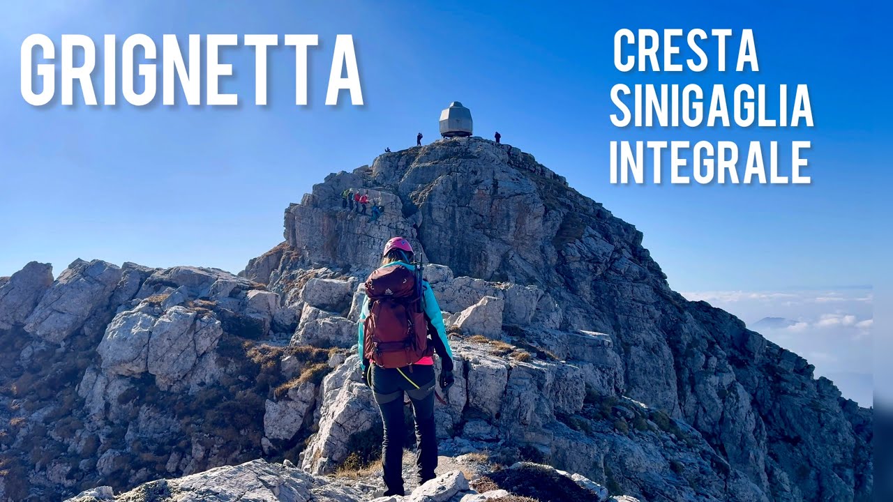 L’ABBIAMO FATTA TUTTA 💪🏻CRESTA SINIGAGLIA INTEGRALE - Grignetta 2177m