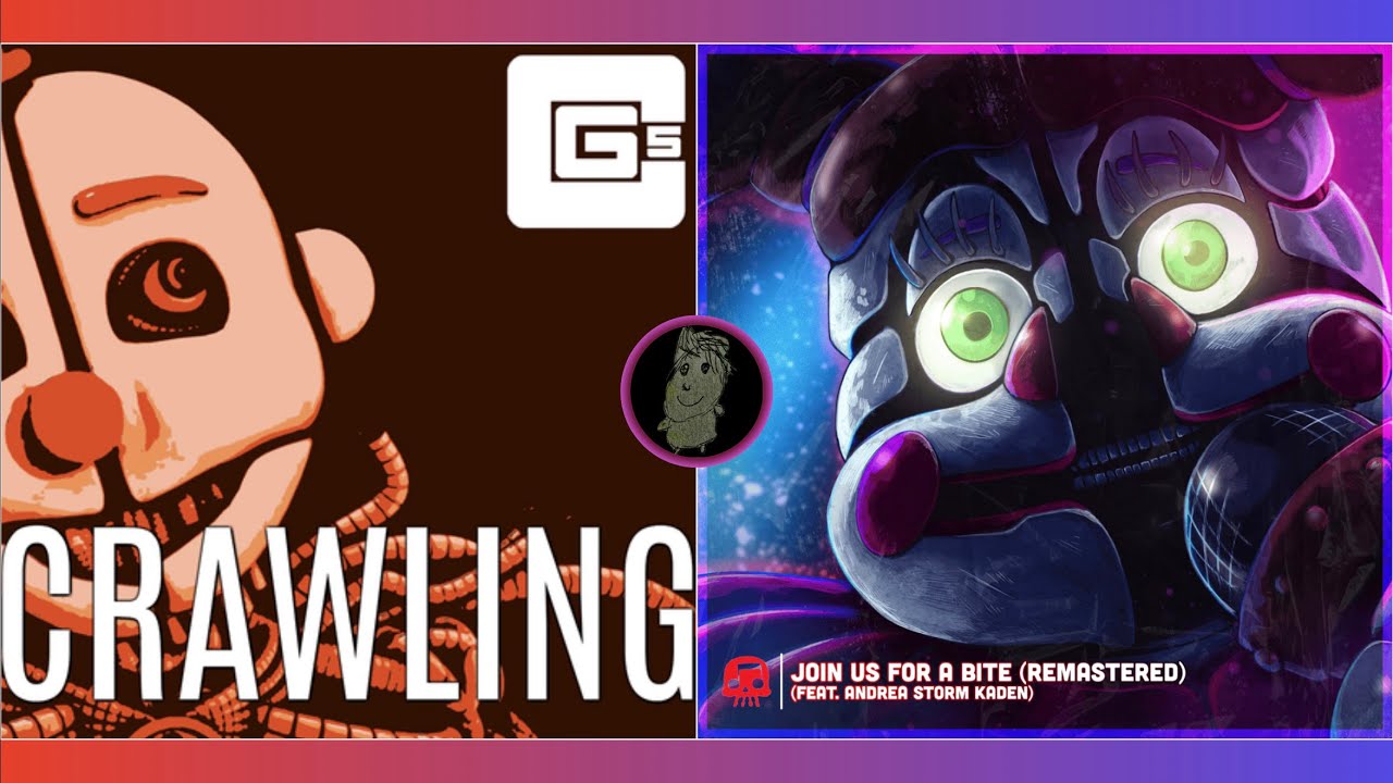 FNAF SISTER LOCATION MASHUP | CG5 & Dolvondo × JT Music & Andrea Kaden - Crawling For A Bite