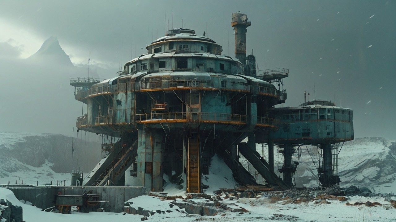 Iron District – Dystopian Atmospheric Dark Ambient – Postapocalyptic Ambient Journey