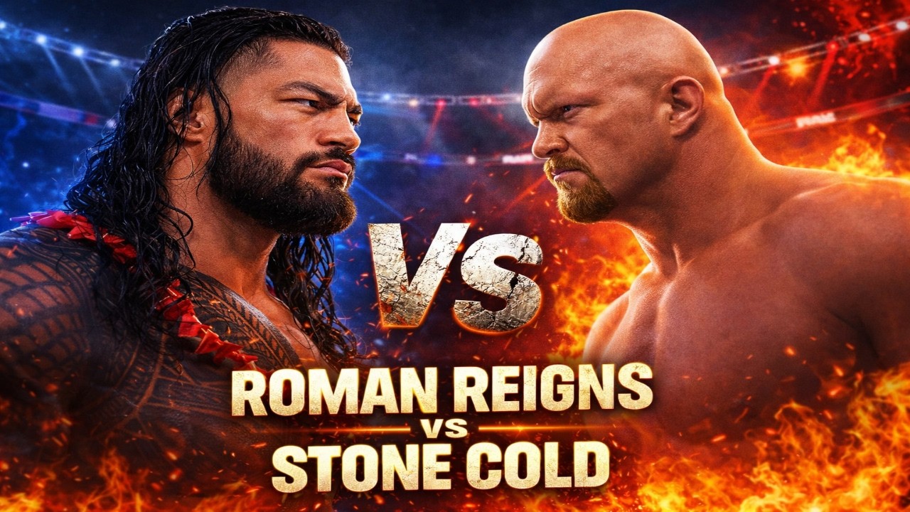 ROMAN REIGNS vs STONE COLD STEVE AUSTIN 🥶🔥 Dream Match 2026 | WWE 2K25 EPIC Showdown!