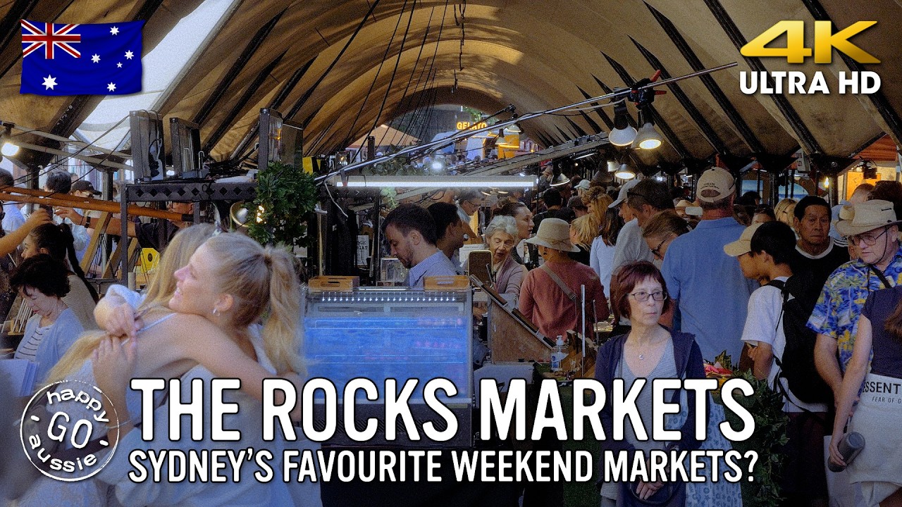 EXPLORE Sydney's BEST Kept Secret at The Rocks Markets!