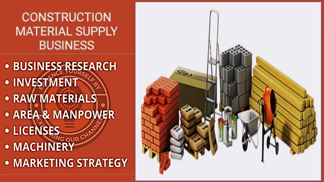 Construction Material Supply Business | निर्माण सामग्री की आपूर्ति |Supply Chain Plan@Howtoooo