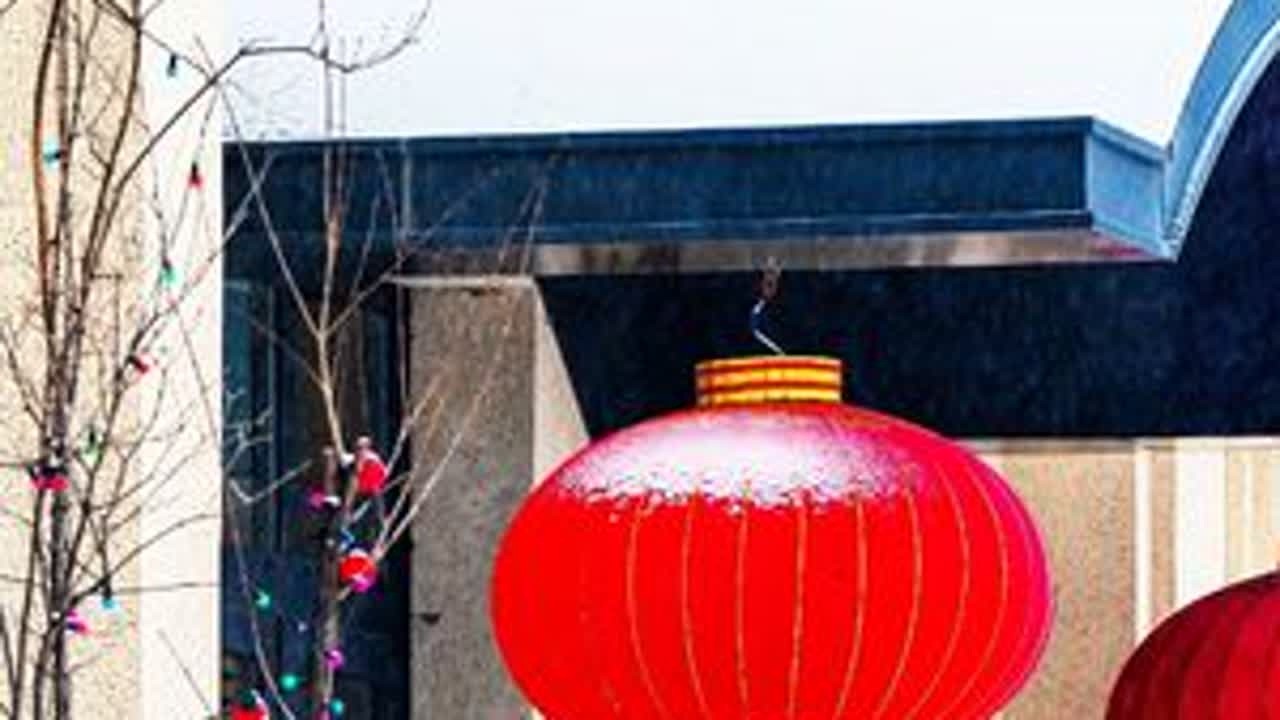 #新年快乐 #大红灯笼挂起来