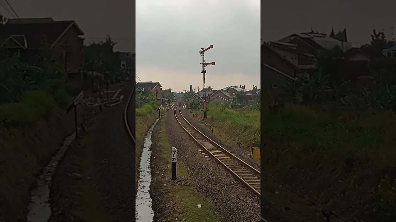 Sinyal Masuk Stasiun Singosari Malang. #keretaapi #kai121 #train #railway #railfans #malangkereta