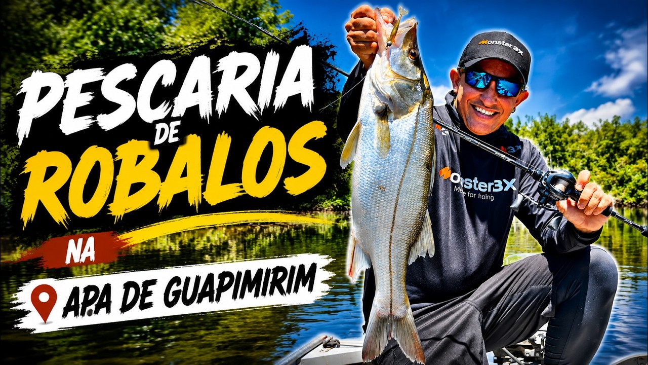 BATI MEU RECORDE DE ROBALO PEVA!