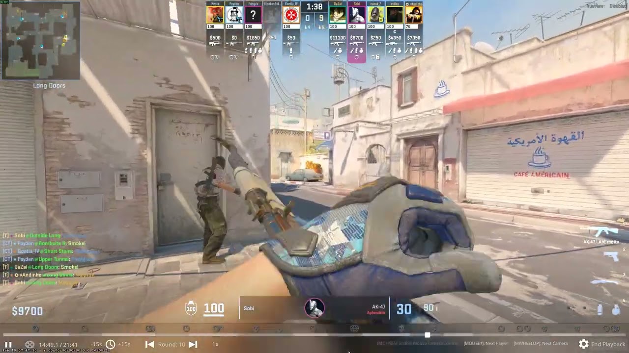 dust 2 full match 13:1 - Sobi 14:7