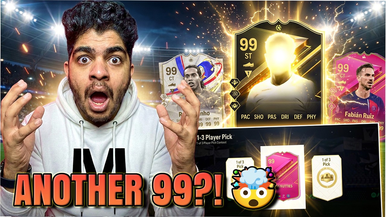 PACKED ANOTHER 99 RATED PLAYER! 😱 98+ FUTTIES Player Pick | EA FC 26