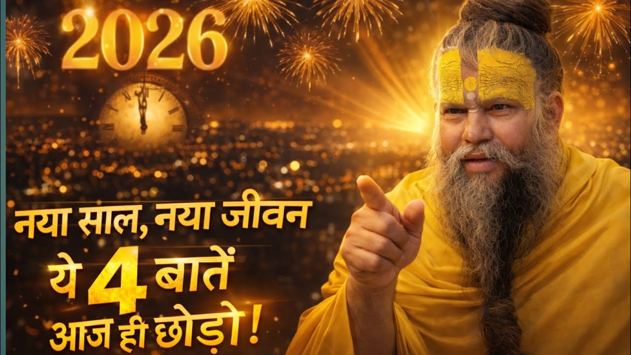 नया साल, नया जीवन | ये 4 बातें आज ही छोड़ दो | Premanand Ji Maharaj