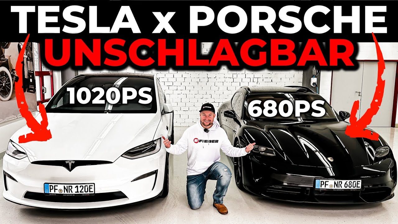 Wenn (!) PORSCHE und TESLA ZUSAMMENARBEITEN W&Uuml;RDEN = DAS BESTE eAUTO! 🤩 | EFIEBER