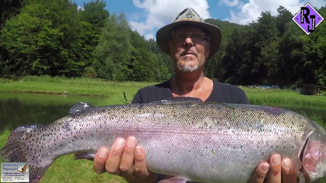 Grillen und Fischen mit Freunde und Familie, mit einer 85 cm große Überraschung