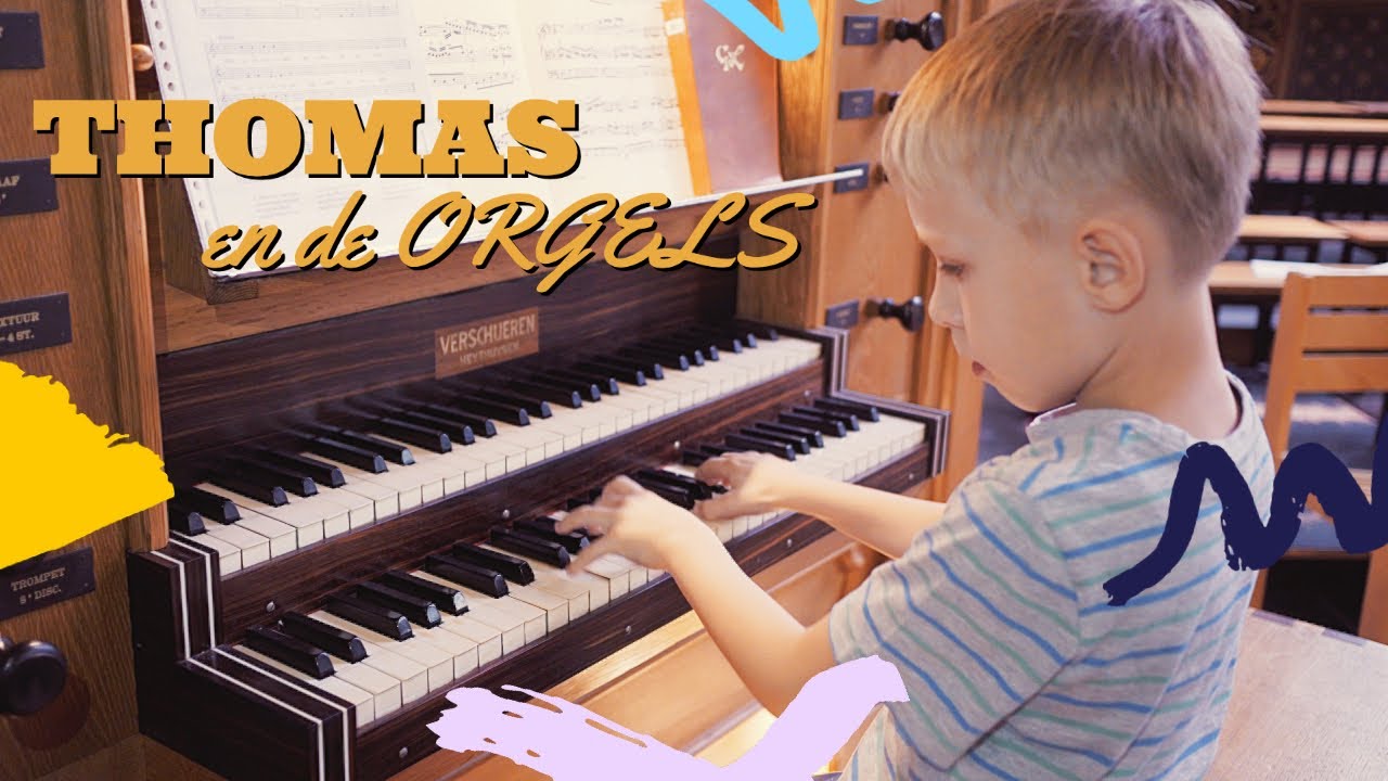 THOMAS IN ORGELLAND - Met Thomas op excursie naar de orgels van de basiliek van Oosterhout! - DEEL 1