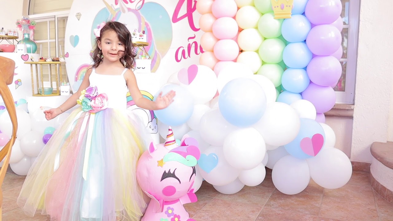 BEHIND SCENES DECORACIÓN CON GLOBOS PARA FIESTA DE UNICORNIOS Y NUBES DE COLORES ☁️🦄