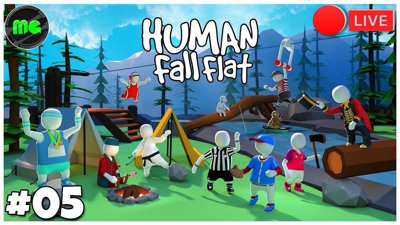 🔴Human Fall Flat Online Gameplay Epi 05 | Manguni Gamer
