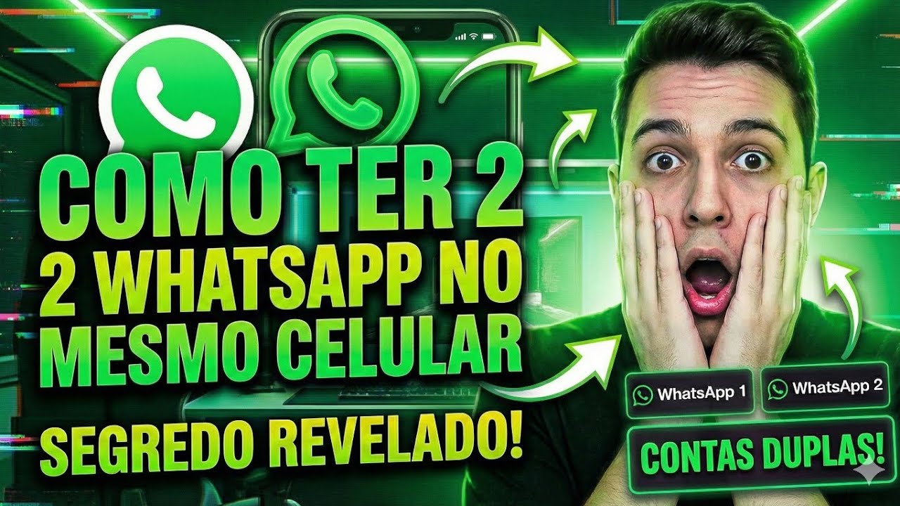 Como TER 2 WHATSAPP no MESMO CELULAR 