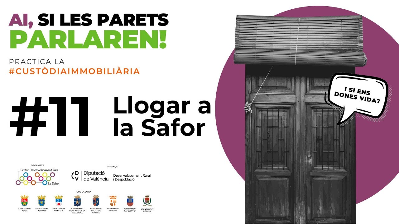 #11 Llogar a la Safor - El Magaz&iacute;n de la Cust&ograve;dia Immobili&agrave;ria