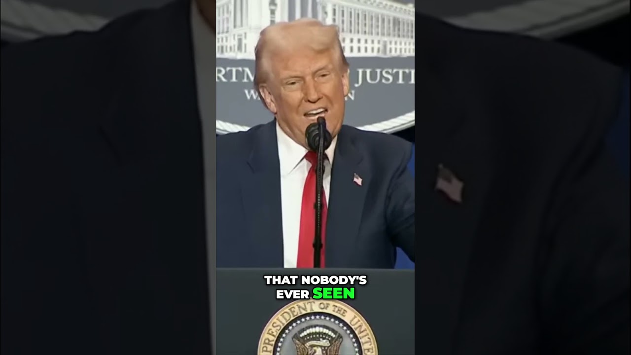 Trump's DOJ Address: Exposing Corruption & Lies