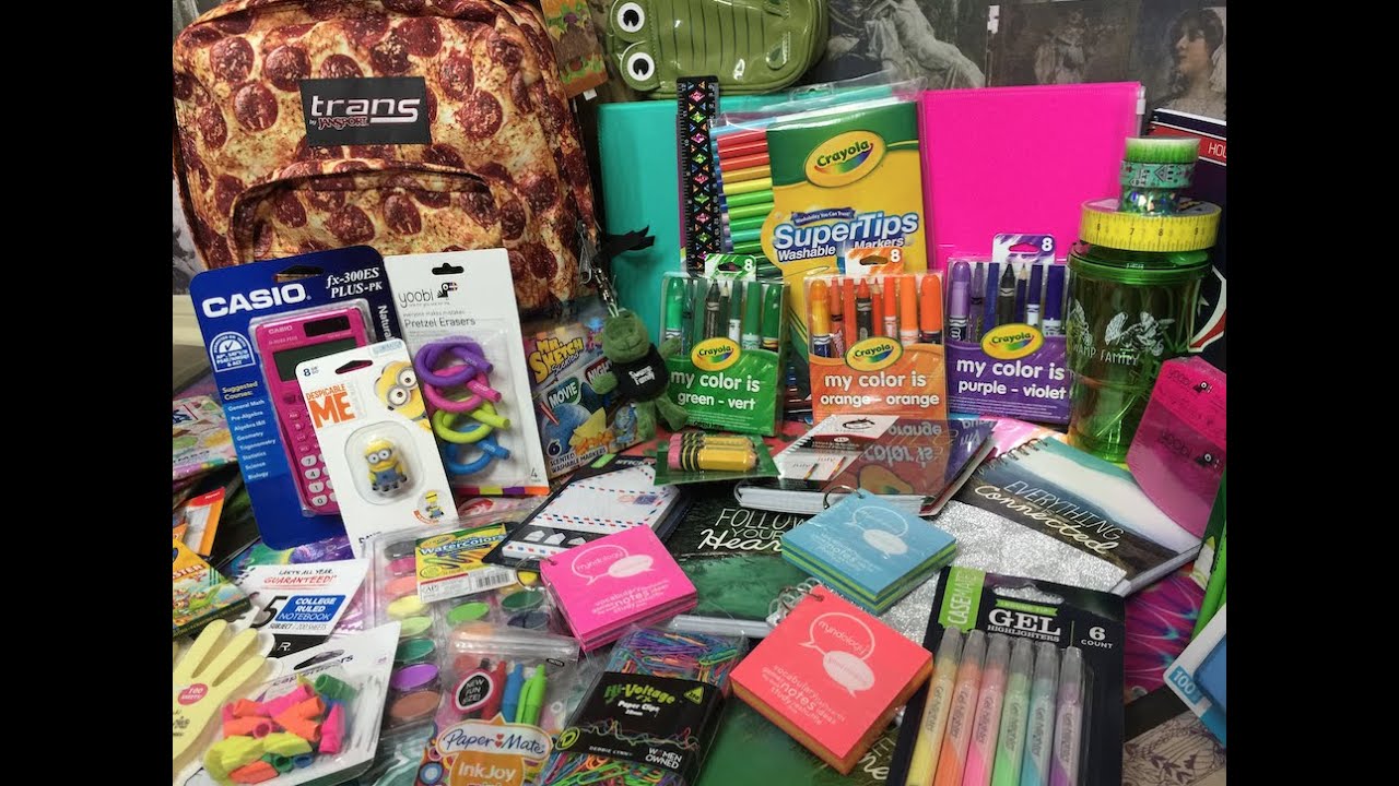 HUGE BACK TO SCHOOL CONTEST GIVEAWAY  2015! PIZZA BACKPACK