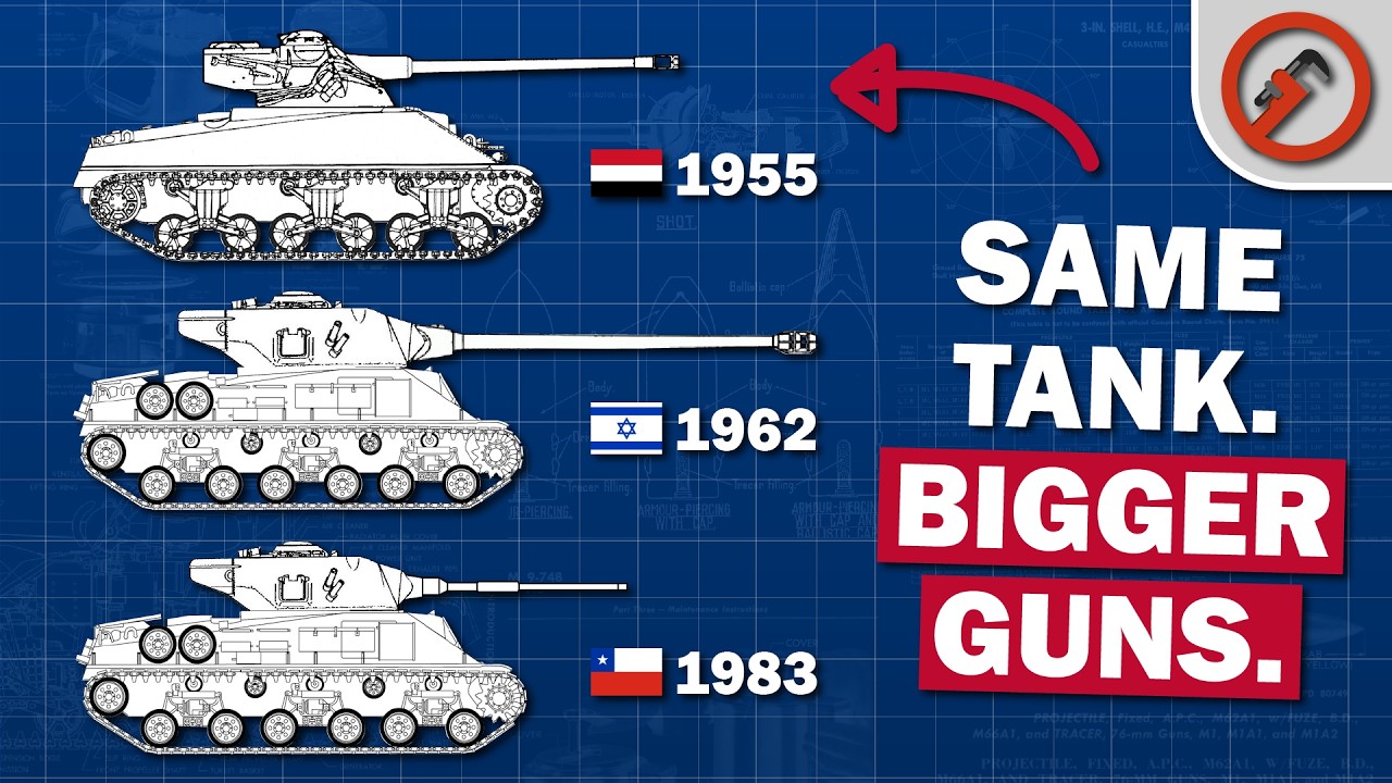 От 75 мм до 122 мм &mdash; эволюция &laquo;Шермана&raquo; в годы холодной войны