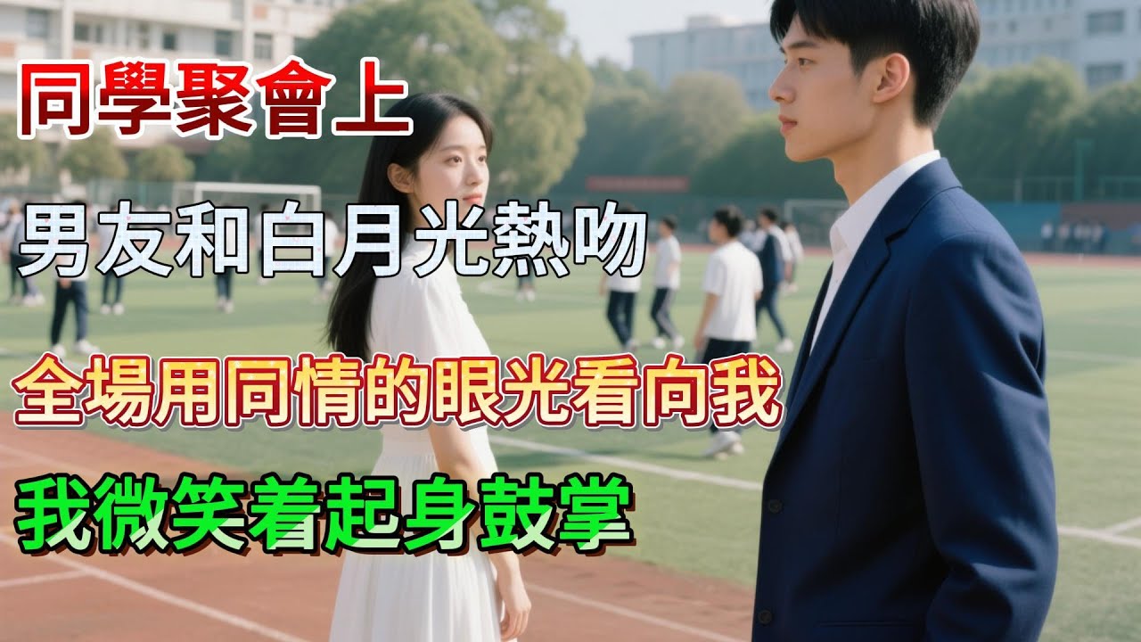 【完結】同學聚會上，男友当众和白月光熱吻，全場用同情眼光看我，我微笑起身鼓掌，冷笑：你剩下的我不要了，因爲我嫌髒！#為人處世 #生活經驗 #情感故事 #故事 #小說 #戀愛 #情感 #婚姻 #正能量