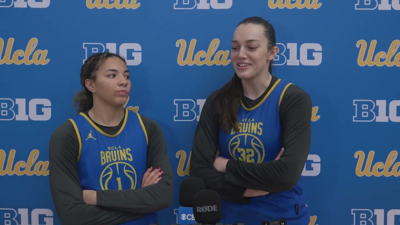 UCLA W. Basketball Media Availability - Kiki Rice, Angela Dugalić (Feb. 6, 2026)