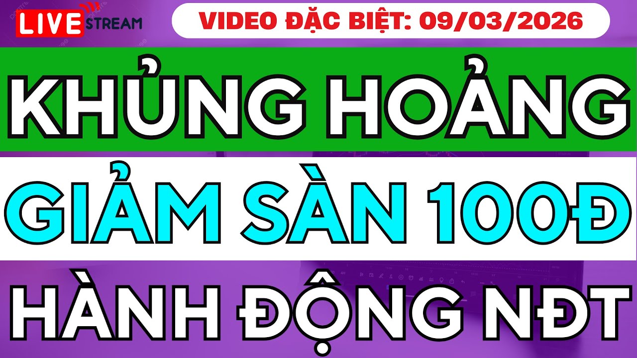 KHẨN CẤP: Thị Trường Giảm Sàn 100 Điểm – Nhà Đầu Tư Phải Làm Gì Ngay Lúc Này?