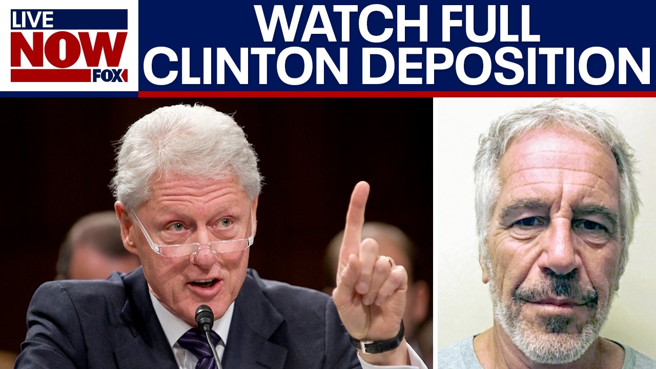 FULL: Bill Clinton Epstein deposition video JUST RELEASED