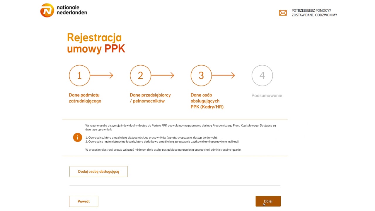 Proces rejestracji PPK w Nationale-Nederlanden