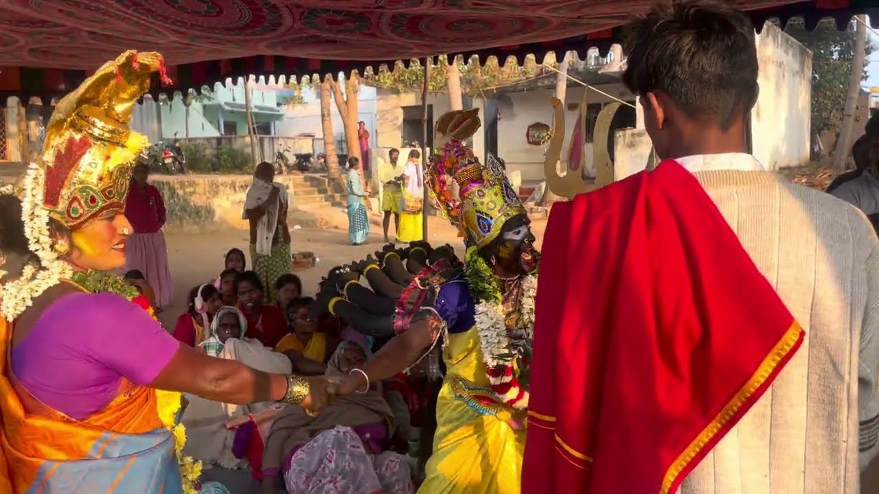 நாட்டுப்புற கலை தெருக்கூத்து om muruga