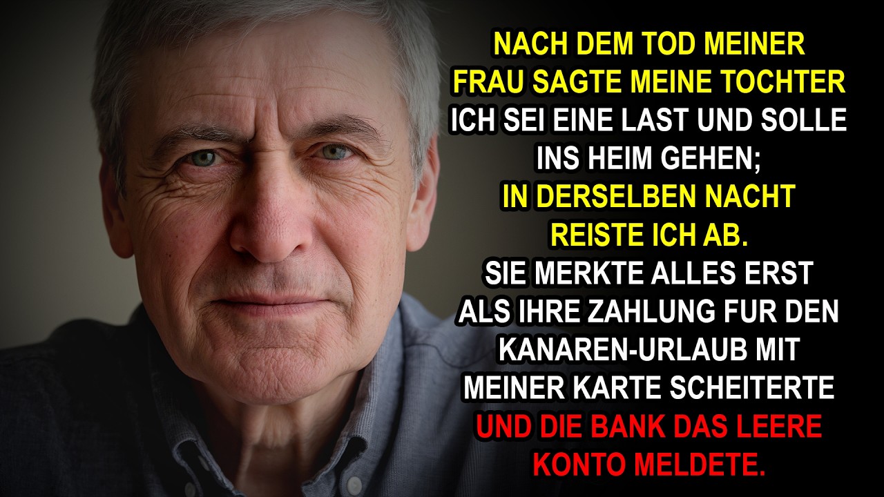 Nach dem Tod meines Mannes wollten sie mich ins Heim schicken – am nächsten Tag schockierte ich alle
