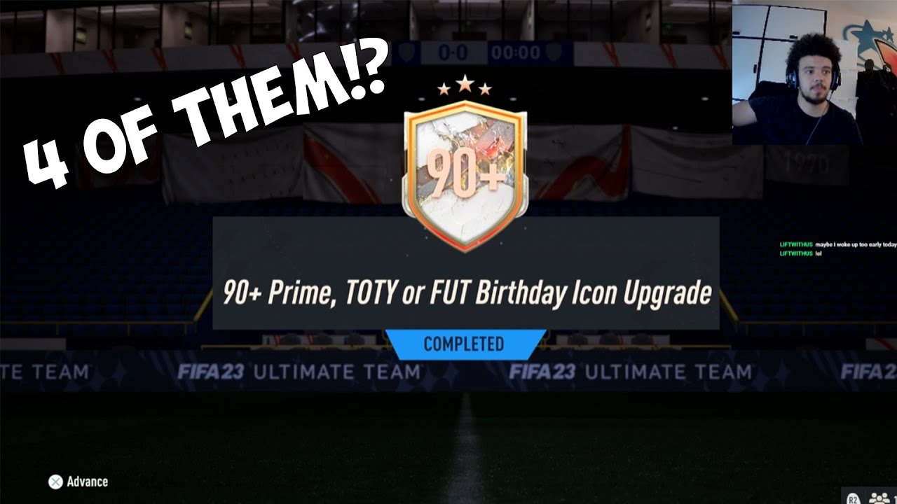FIFA 23 OPENING 4x 90+ PRIME, TOTY OR FUT BIRTHDAY ICON PACKS!!