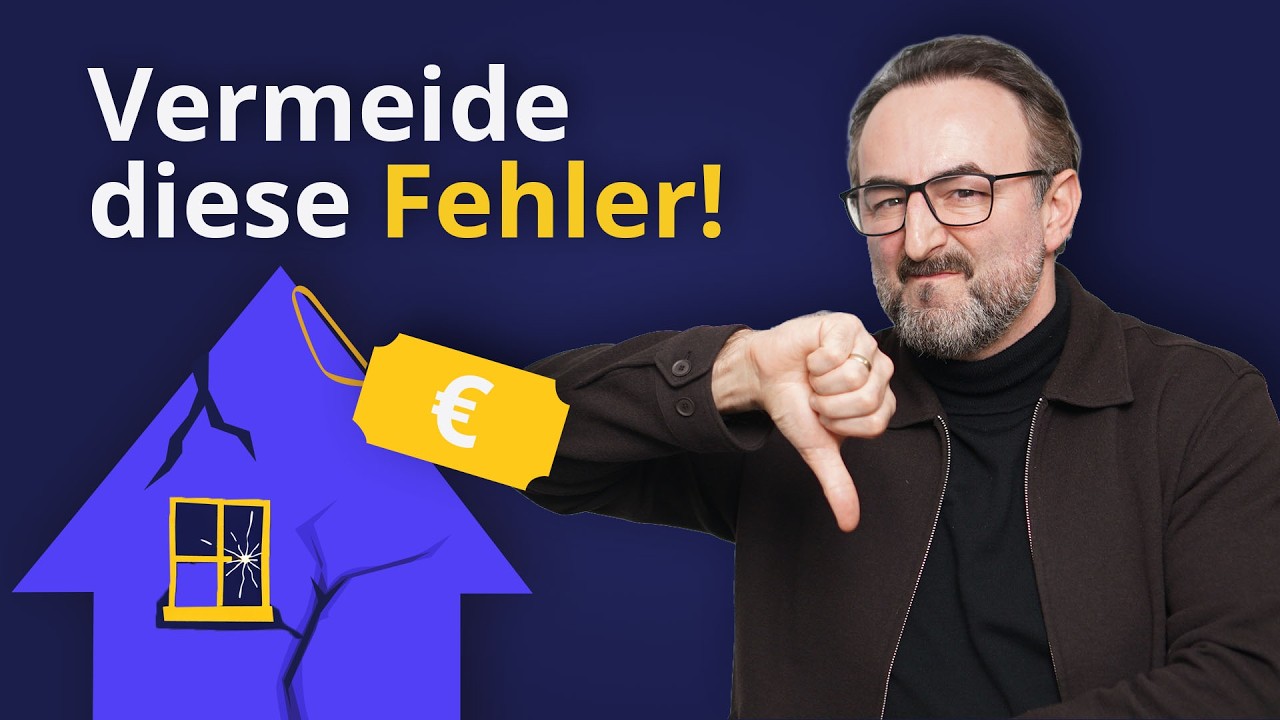 Die 10 häufigsten Fehler beim Hauskauf