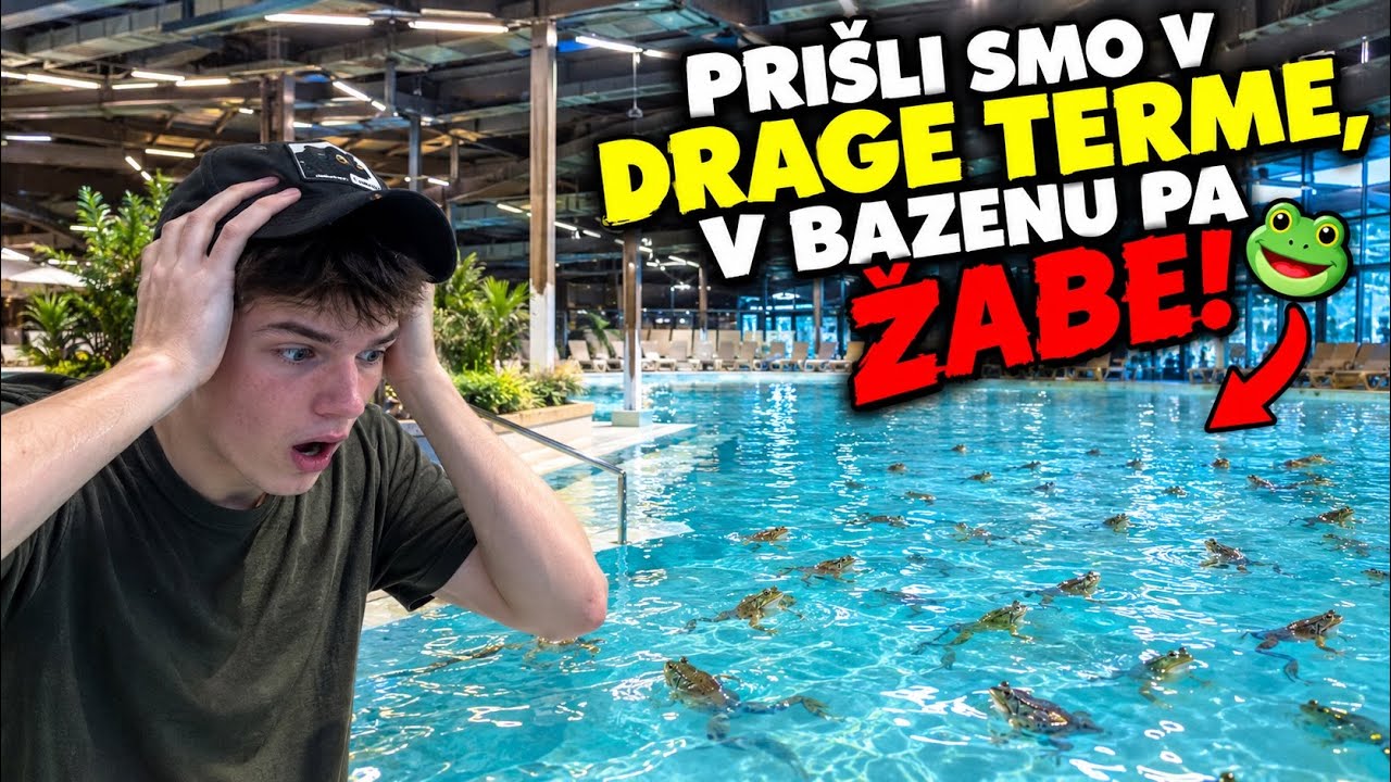 PRI&Scaron;LI SMO V DRAGE TERME, V BAZENU PA ŽABE! 🐸 &ndash;Terme Tuhelj, Empirej🏰, Sljeme in grad Medvedgrad🇭🇷