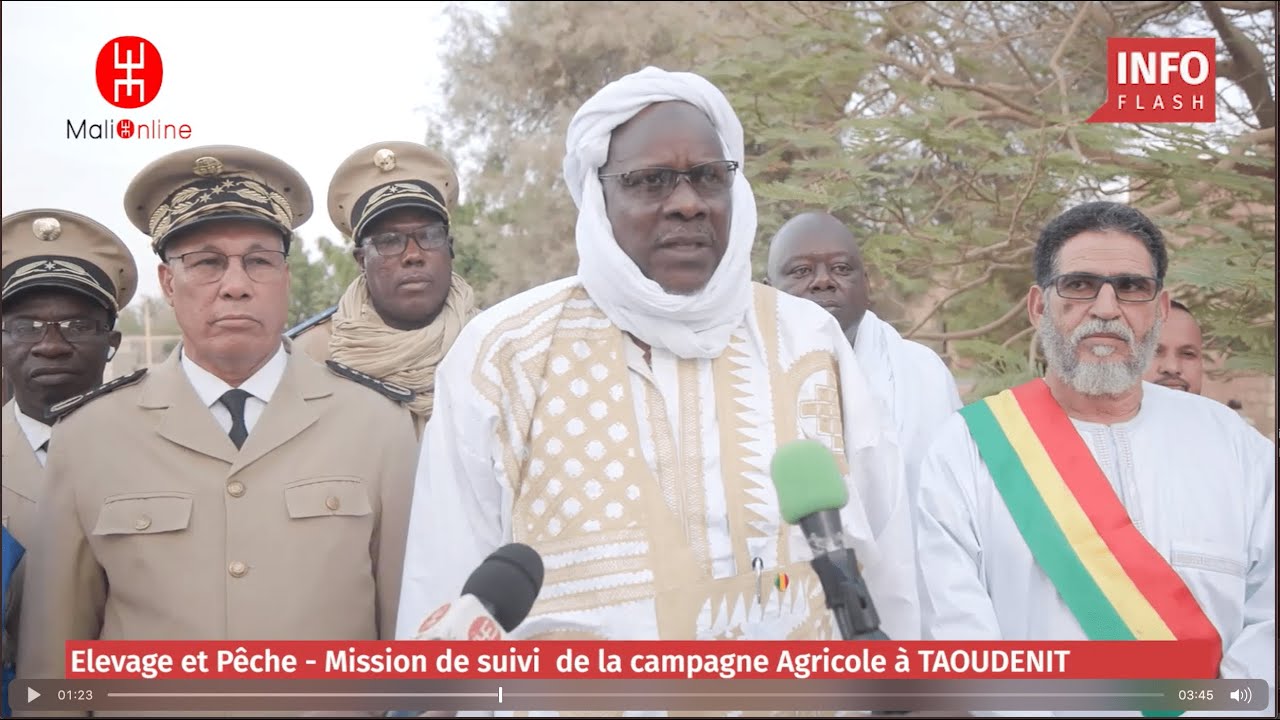 SUIVI DU PLAN DE CAMPAGNE AGRICOLE - ÉTAPE DE TAOUDENIT
