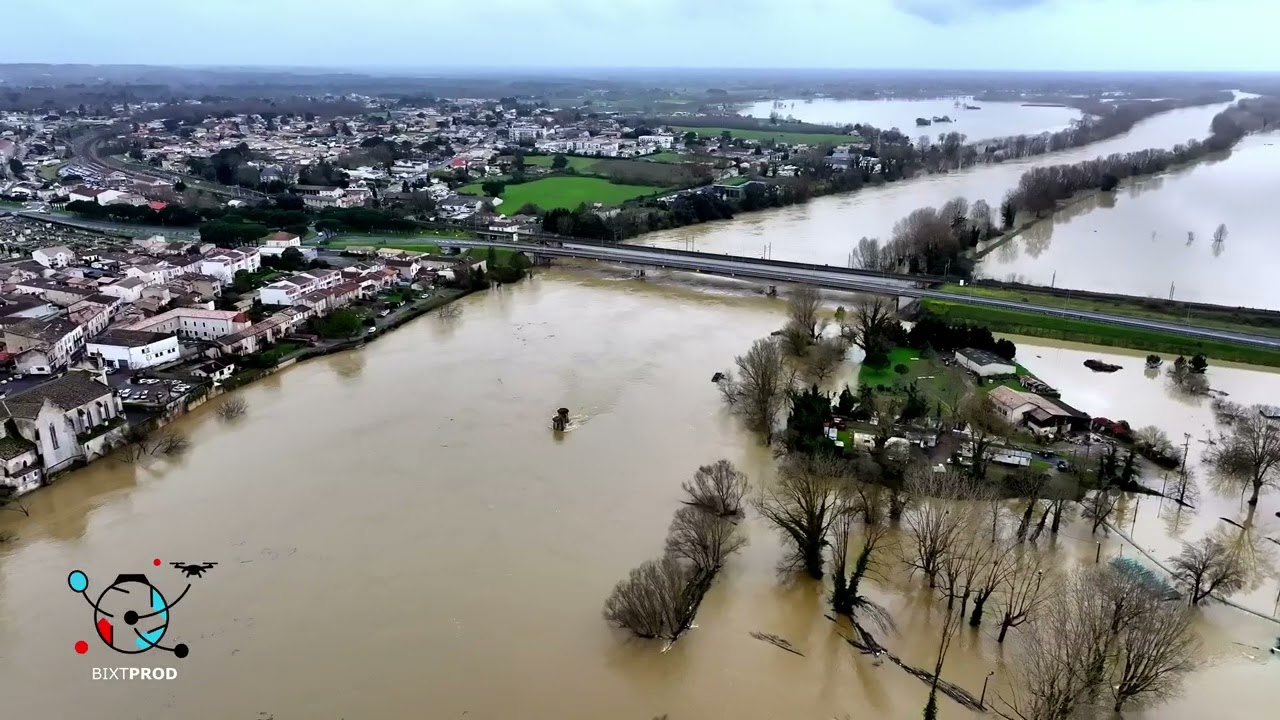 Inondation Sud Gironde - Février 2026