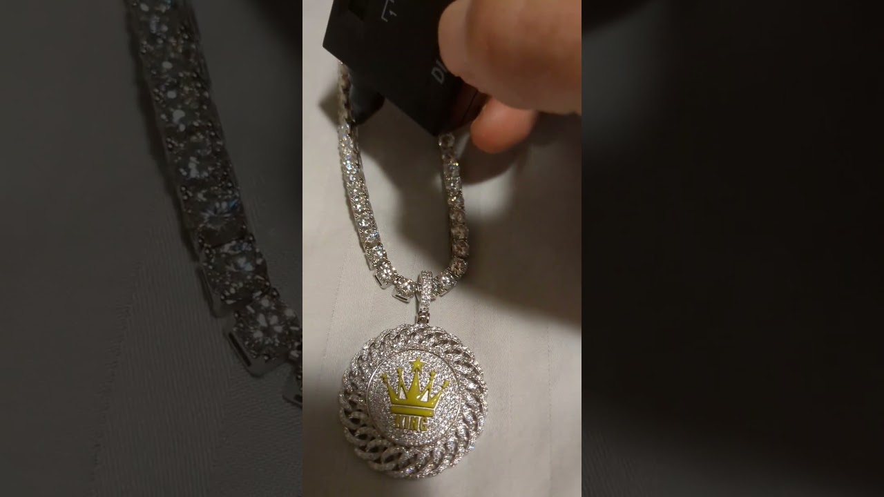 Buy this amazing iced-out chain before the price goes up!#icechain #pendant #bling