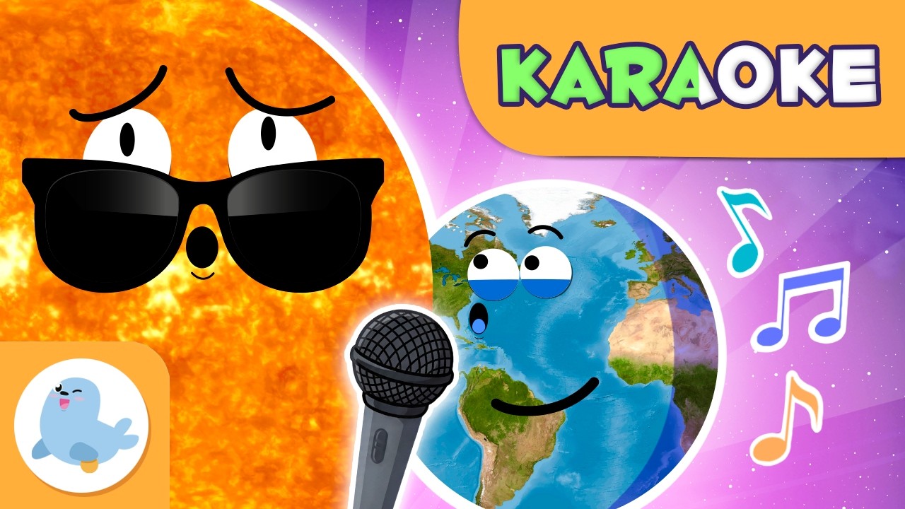 PLANETS SONG for Kids 🪐 KARAOKE Version! ☀️ Same Universe 🚀