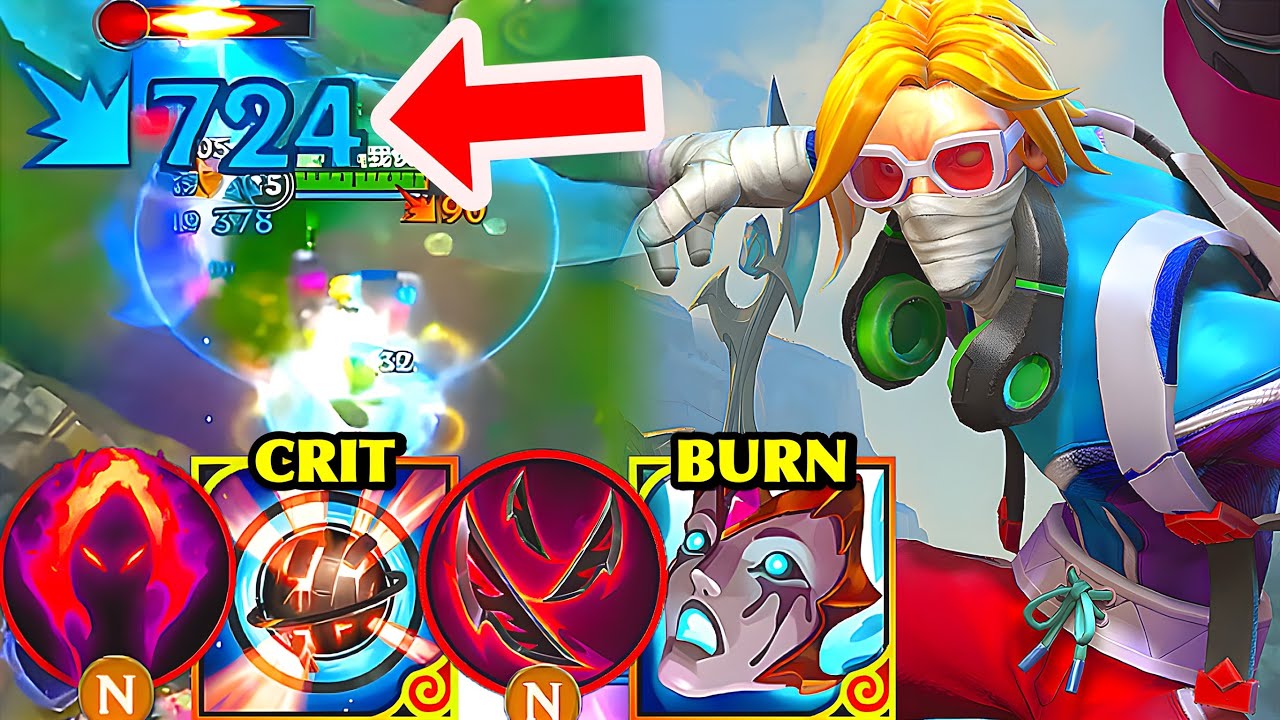 Wild Rift China Singed Mid | FULL DAMAGE DARK HARVEST SINGED MELTS EVERYONE!? | Build & Runes