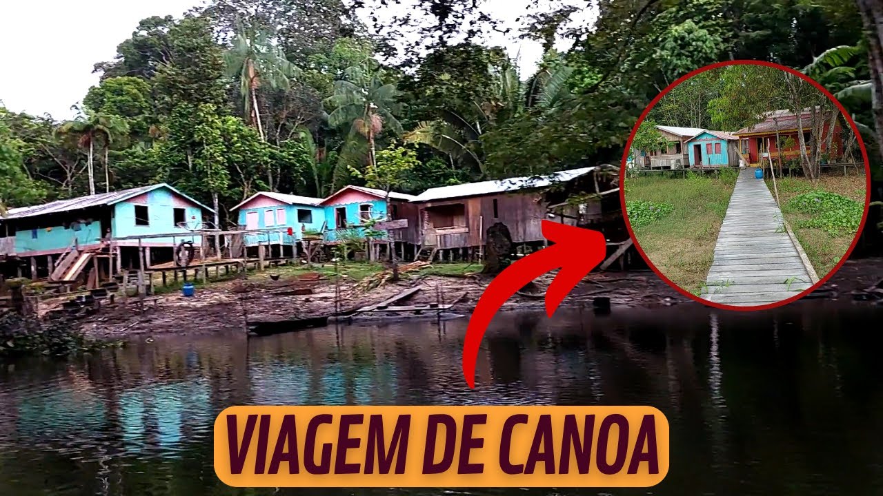 VIAGEM DE CANOA PARA COMUNIDADE NA BEIRA DO RIO PURUS