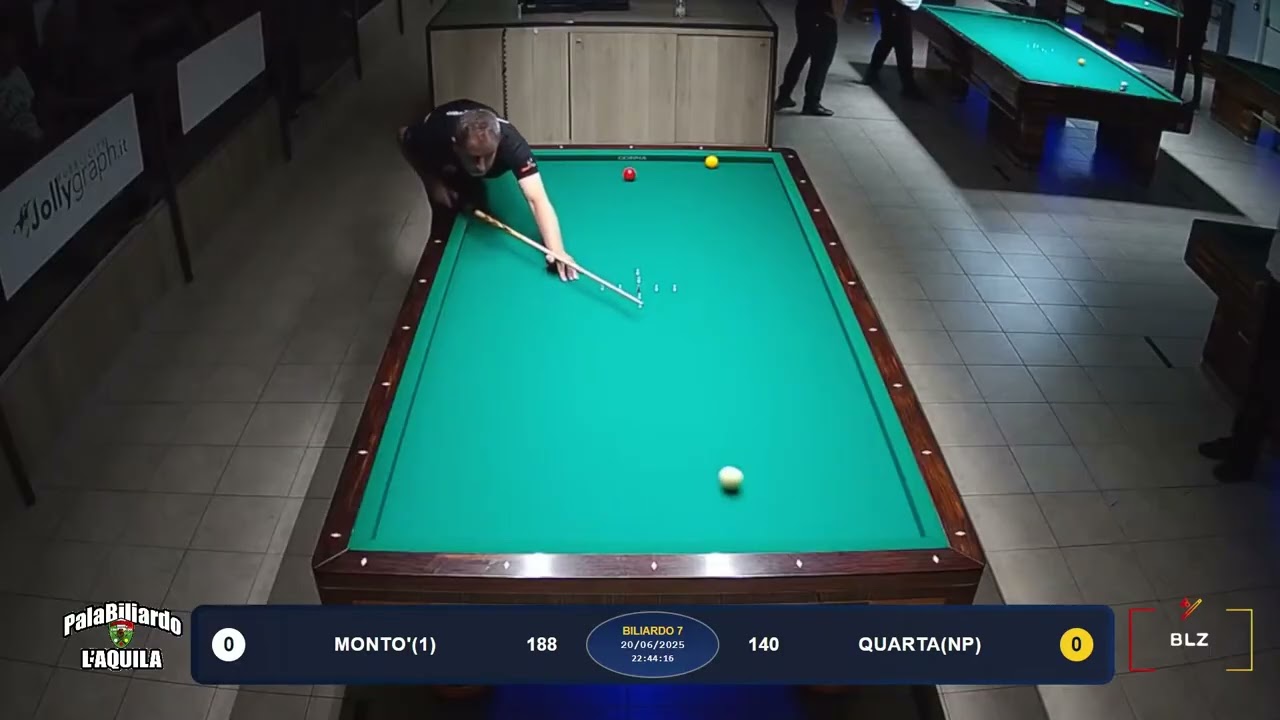 D.MONTO' VS A.QUARTA - STECCA - 2024/25 - T7 - 2° TROFEO PALABILIARDO - 20/06/2025