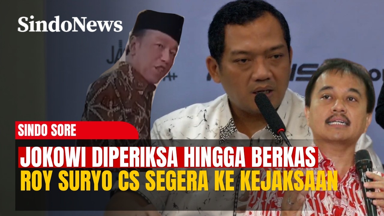 Kasus Ijazah Jokowi Memanas Lagi! Jokowi Diperiksa hingga Berkas Roy Suryo Cs Segera ke Kejaksaan |