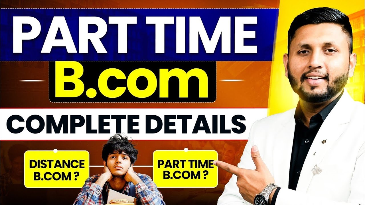 Part-Time BCom vs. Distance BCom