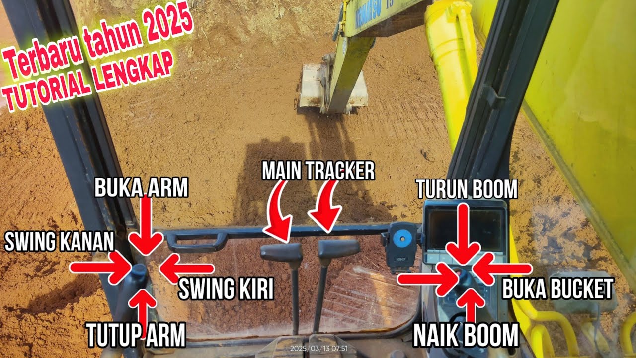 СОВЕТЫ ПО ОБУЧЕНИЮ РАБОТЕ НА ЭКСКАВАТОРЕ KOMATSU PC 200