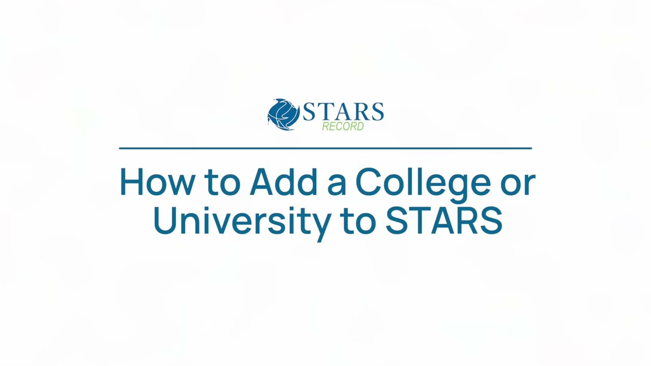 2025-2026 How to Add a College or University to Your Dashboard