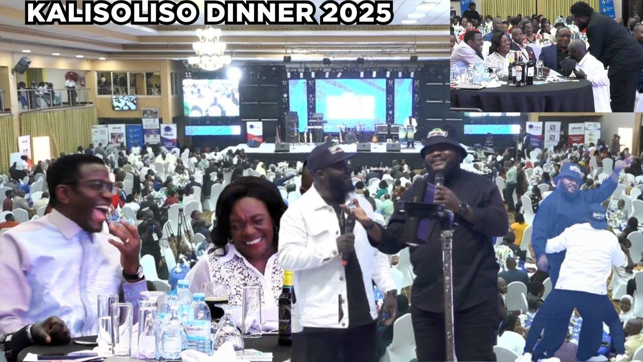 Madrat & Chiko Baseseza Katikiro Peter Mayiga ne mukyalawe paka kuwulira bubi mu Kaliisoliiso Dinner