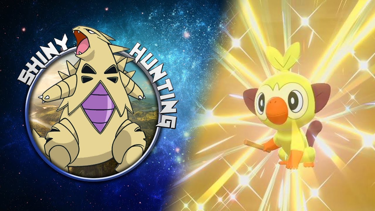 Ouistempo SHINY (Grookey) live reaction ! - Shiny Living Dex Quest | Pokemon Épée Bouclier