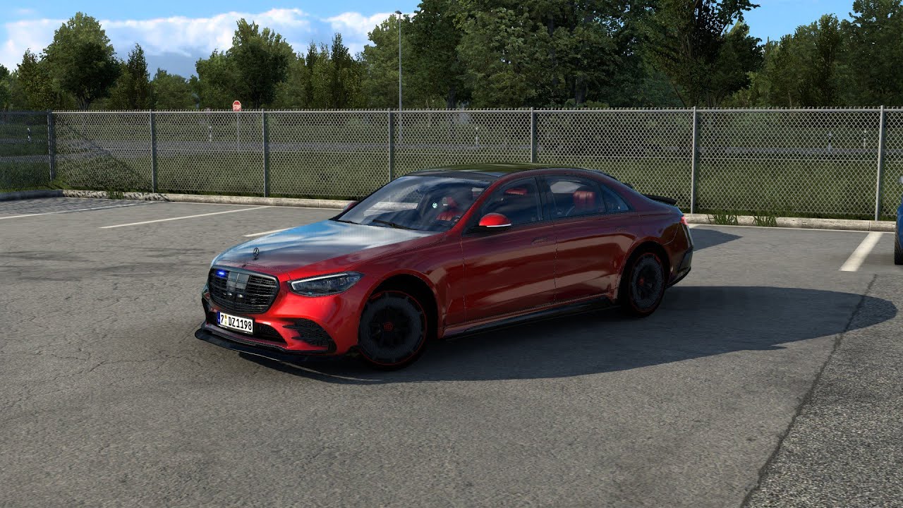 🔴 LIVE - ETS2 2022 BRABUS S Class Long - Brutal Luxury Sedan | Euro Truck Simulator 2