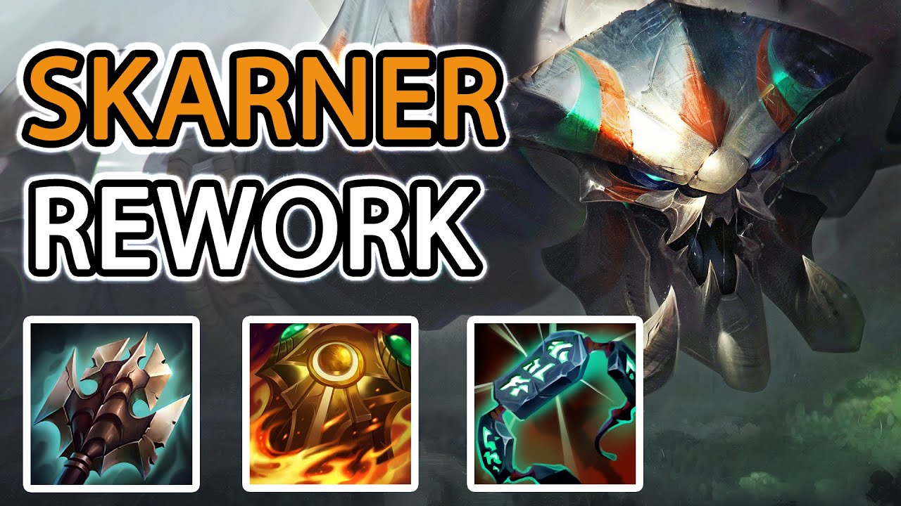 HO GIOCATO IL NUOVO SKARNER ED E' UN CARRO ARMATO - SKARNER PBE GAMEPLAY #leagueoflegends