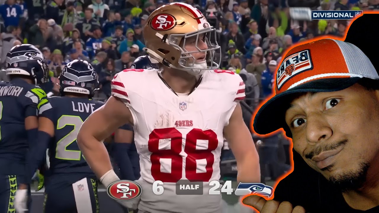 BEARS FAN REACTS to Seahawks Taking Over 49ers!| Divisional Round Game Highlights