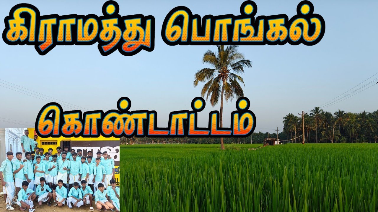 கிராமத்து பொங்கல் கொண்டாட்டம்| Village Pongal Celebration 🎉🎊🎉